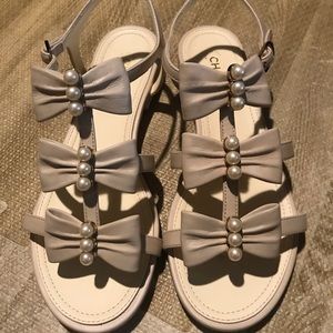 Never worn Chanel Sandals!